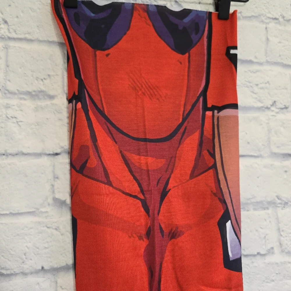 Marvel Deadpool Neck Gaiter Face Cover Cosplay Mask Scarf New